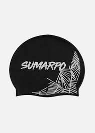 SUMARPO - Stripe Silicon Swim Cap-Streamline Sports
