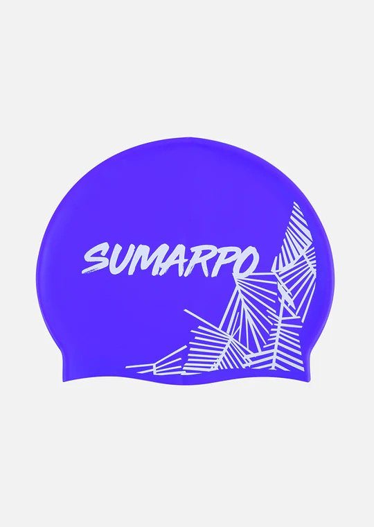 SUMARPO - Stripe Silicon Swim Cap-Streamline Sports