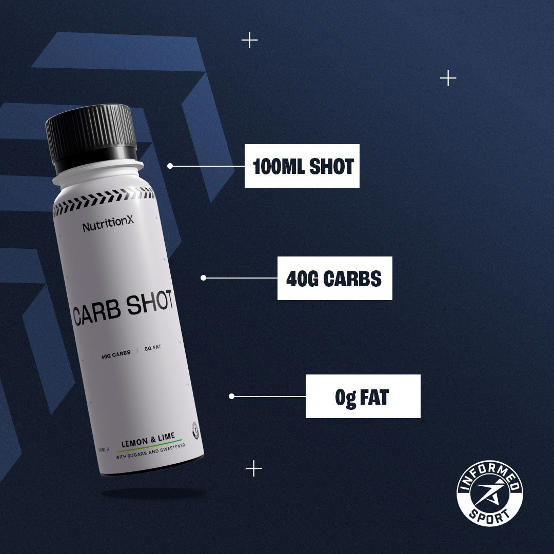 NX - Carb Shot (Lemon & Lime)-Streamline Sports