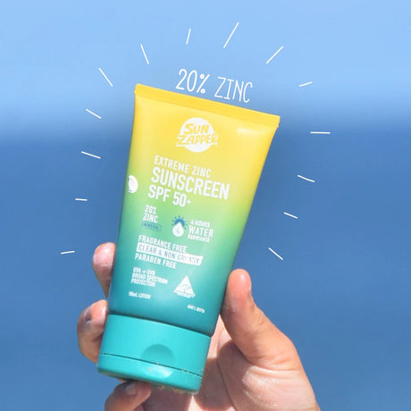 SUN ZAPPER - Extreme Zinc Sunscreen Lotion SPF50+-Streamline Sports