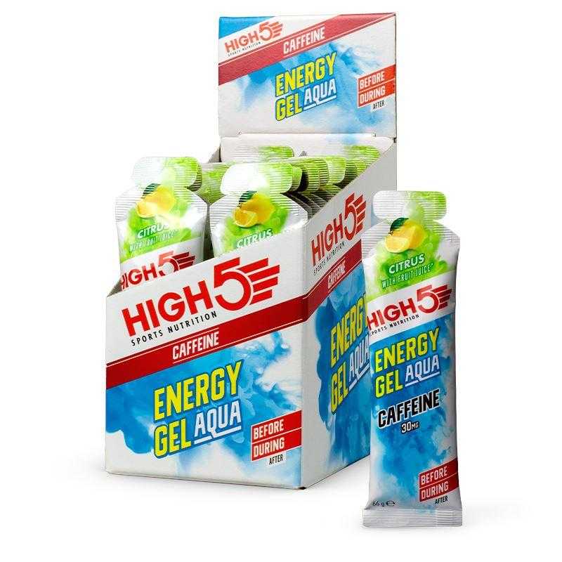 Energy Gel Aqua - Caffeine-Streamline Sports