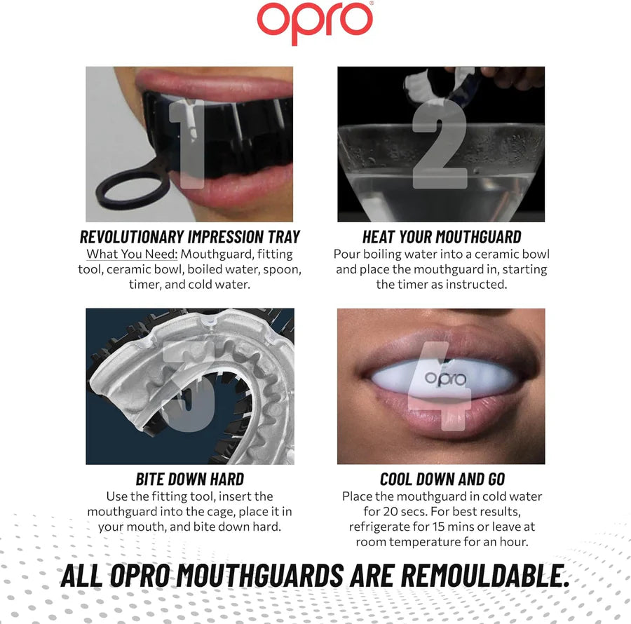 OPRO - Platinum Mouthguard (Fangz Special Edition)