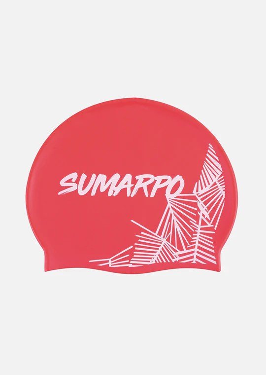 SUMARPO - Stripe Silicon Swim Cap-Streamline Sports