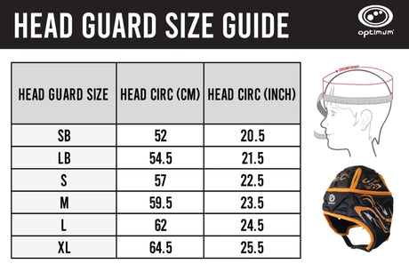 Optimum - Headguard (Junior/Adult) - Razor-Streamline Sports
