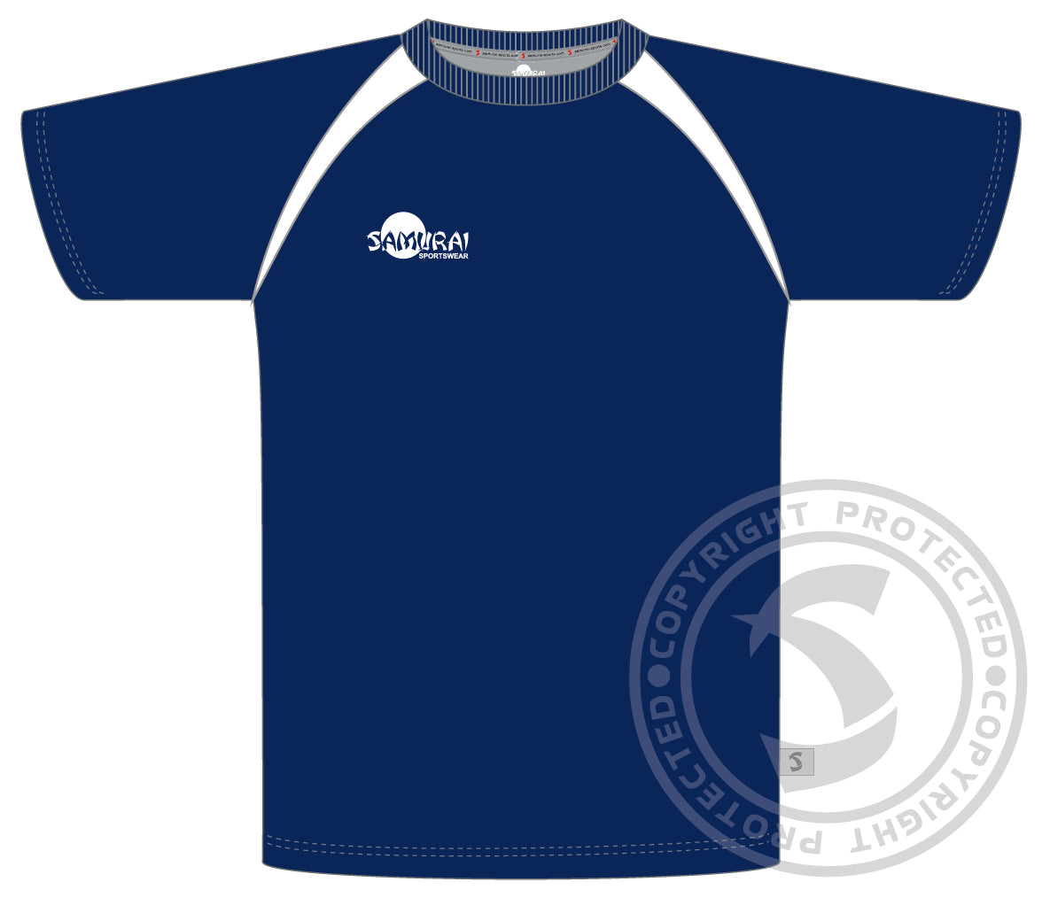 Samurai - Classic T-Shirt - (No Exchange and No Refund)-Streamline Sports