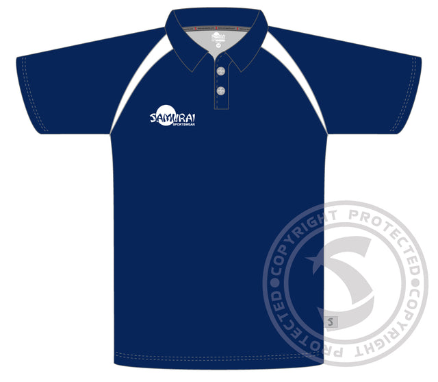 Samurai - Classic Polo Shirt - (No Exchange and No Refund)-Streamline Sports