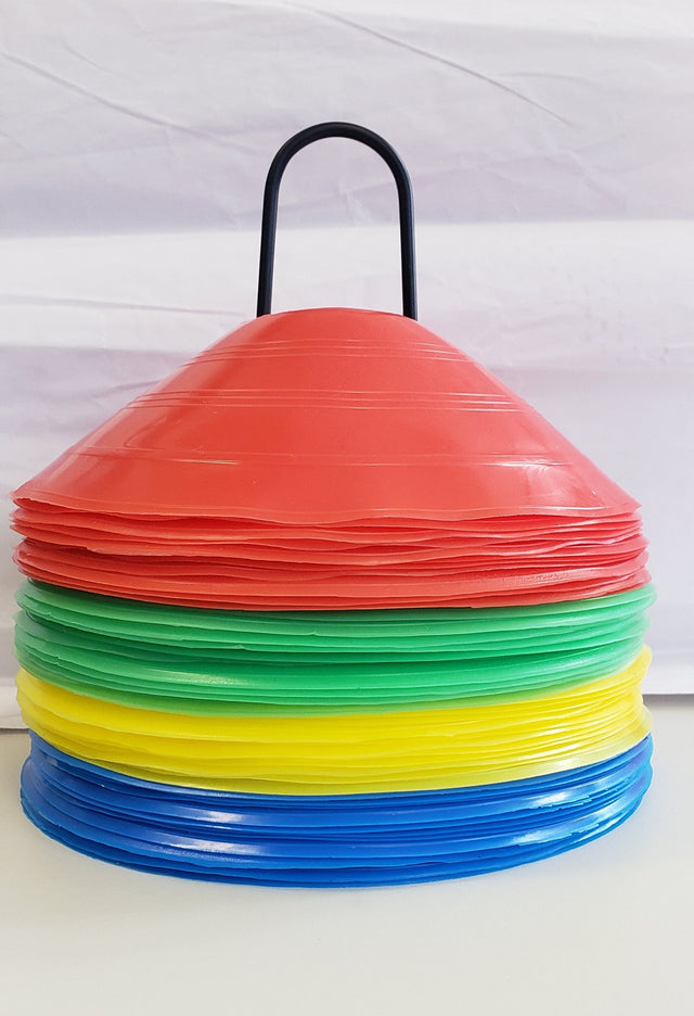 Marker Cones (50pcs/Set-Multi-coloured)-Streamline Sports