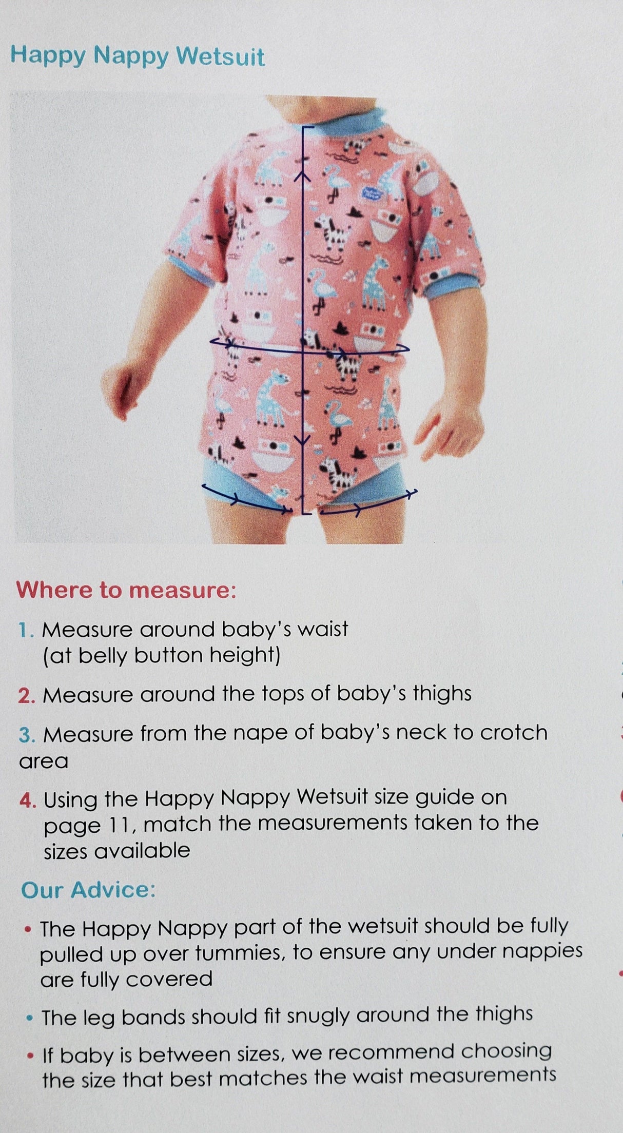 Happy Nappy Wetsuit-Streamline Sports