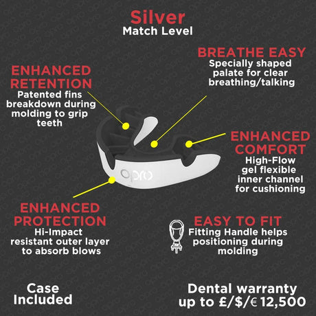 Silver level mouthguard - (Junior/ Adult)-Streamline Sports