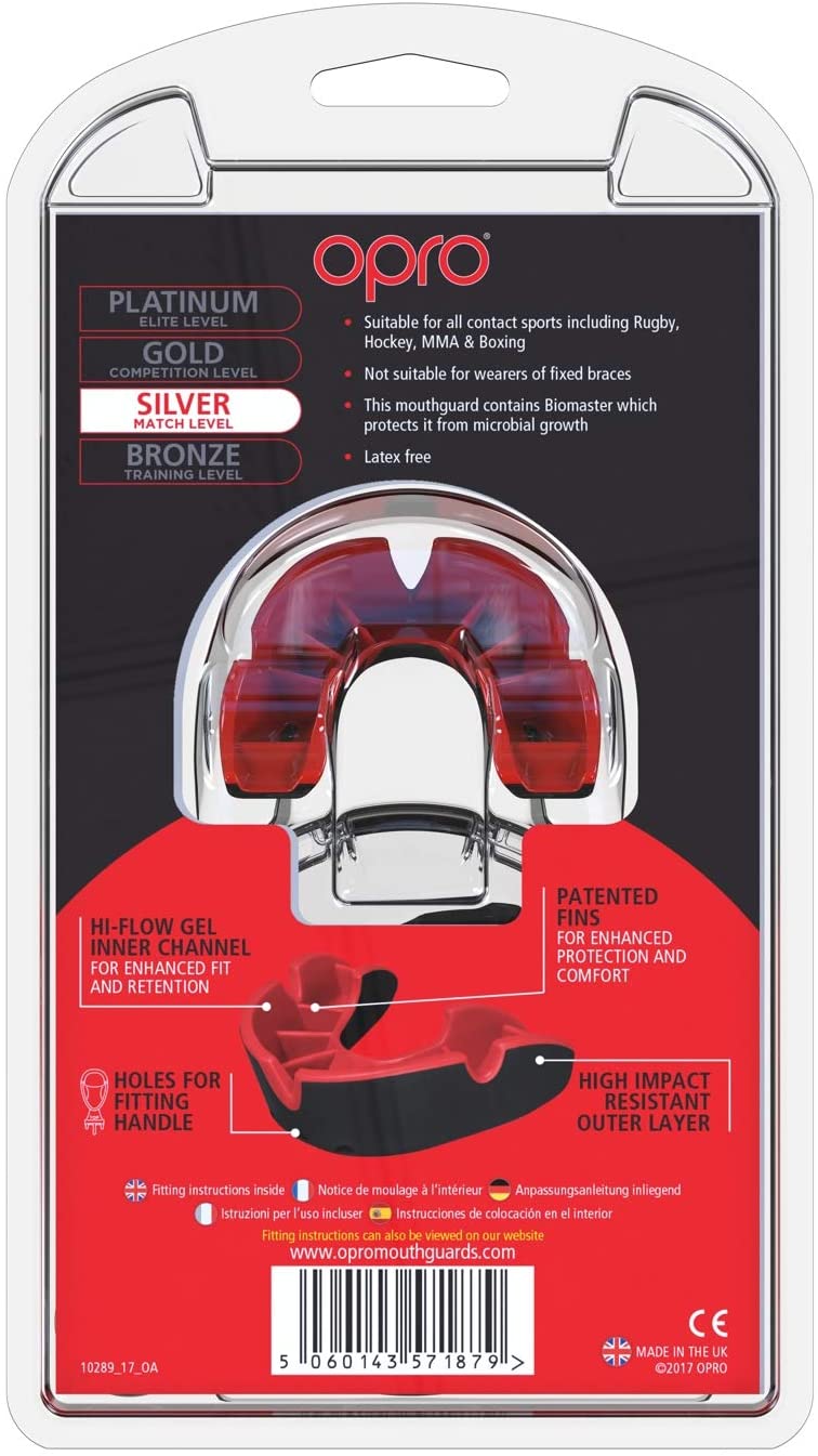 Silver level mouthguard - (Junior/ Adult)-Streamline Sports