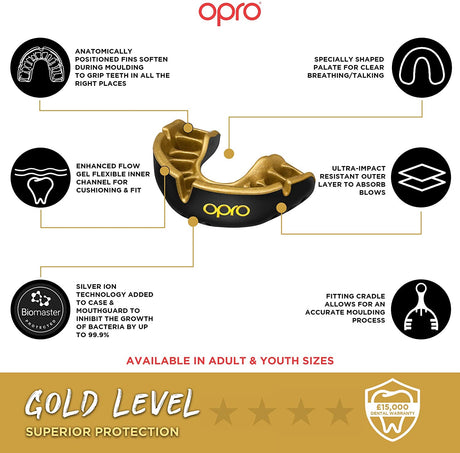 Gold Level mouthguard - (Adult)-Streamline Sports