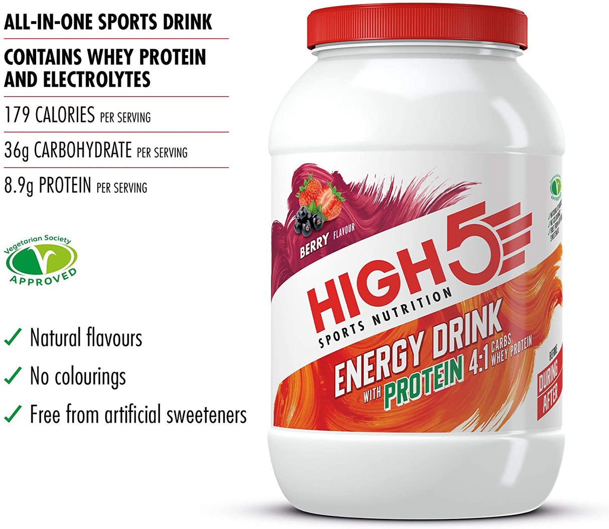 Energy Drink with Protein (1.6kg)-Streamline Sports