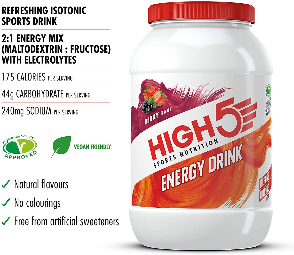 Energy Drink (2.2Kg)-Streamline Sports