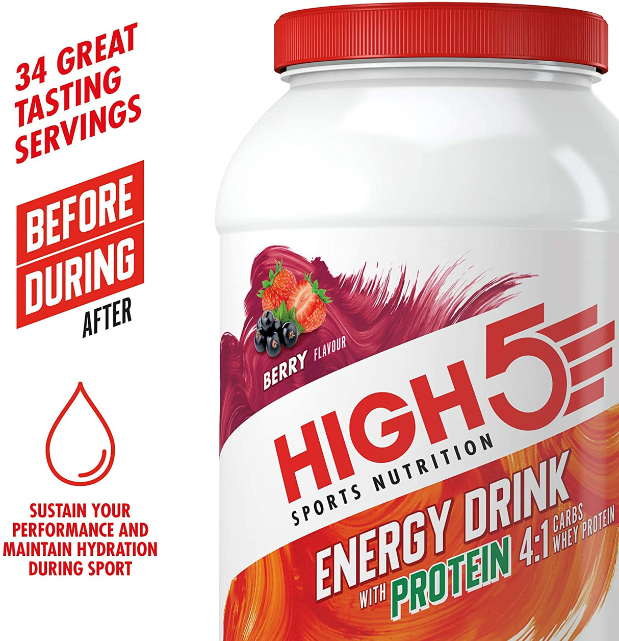 Energy Drink with Protein (1.6kg)-Streamline Sports