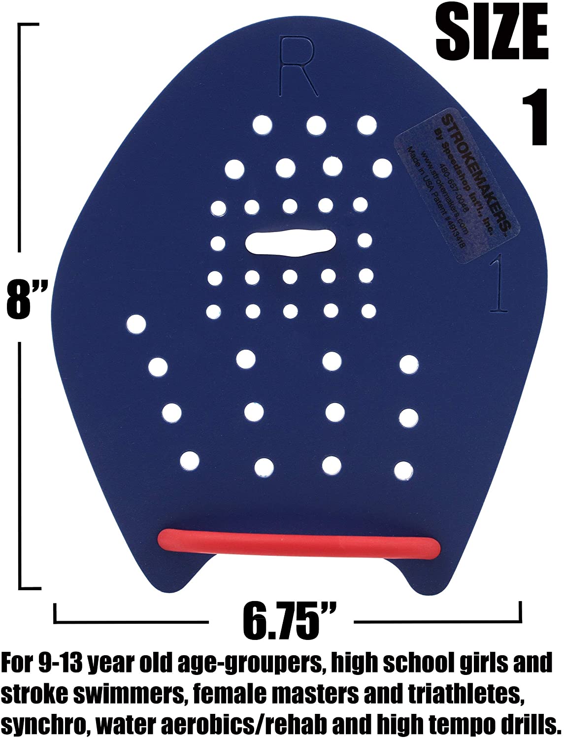 Strokemaker - Hand Paddles / Replacement Tubing Set-Streamline Sports