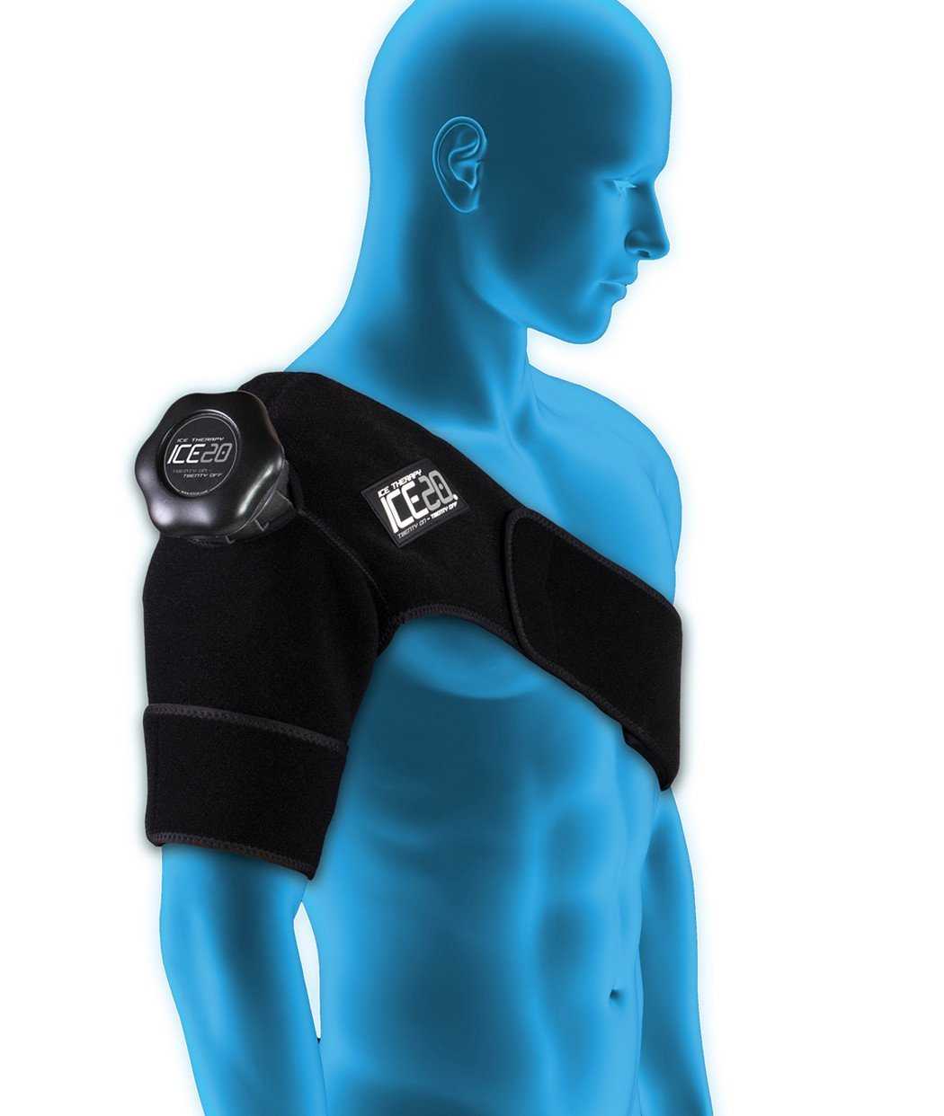 Single Shoulder - Ice Compression Wrap - (No Exchange and No Refund)-Streamline Sports