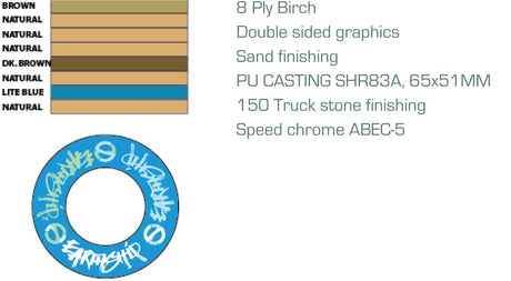 Earthship Longboard 36"x 9" - (No Exchange and No Refund)-Streamline Sports