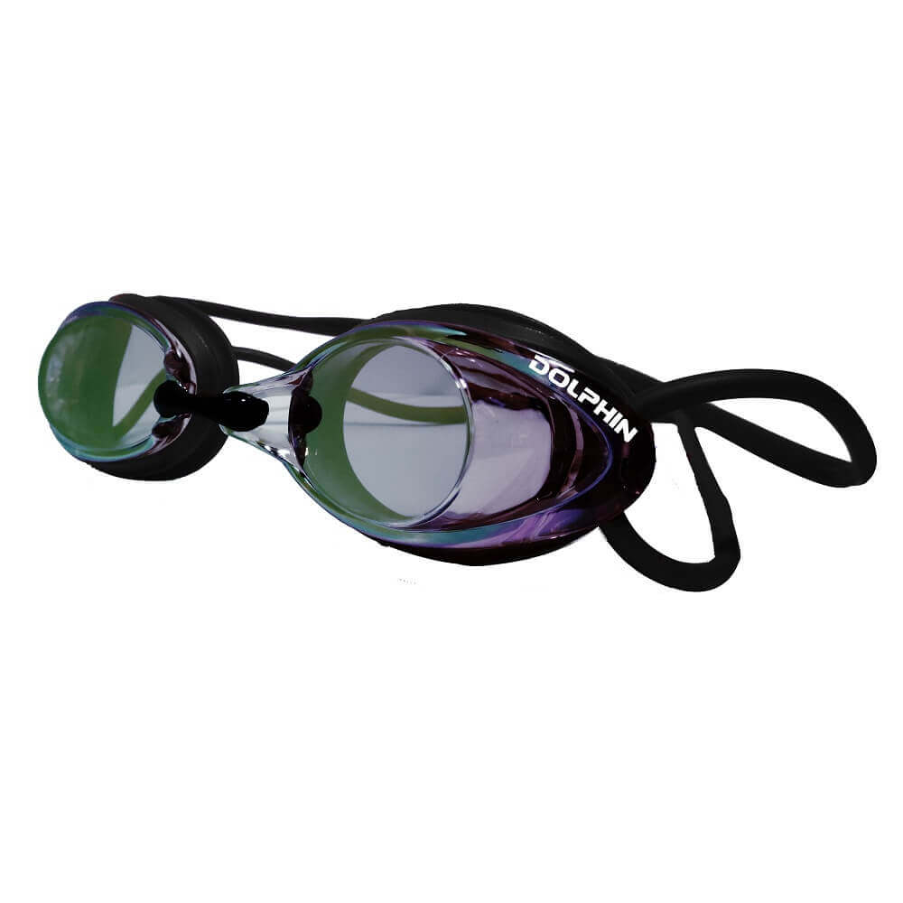 Dolphin - Adult Mirrored Goggle (DP1535)-Streamline Sports
