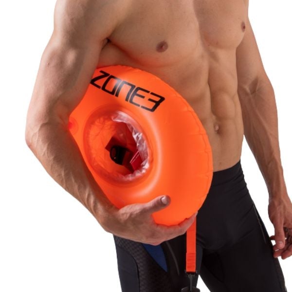 Zone3 - Donut Swim Buoy/Dry Bag-Streamline Sports