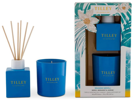 Tilley - Mini Reed Diffuser & Candle Gift Set - FG1821-Streamline Sports