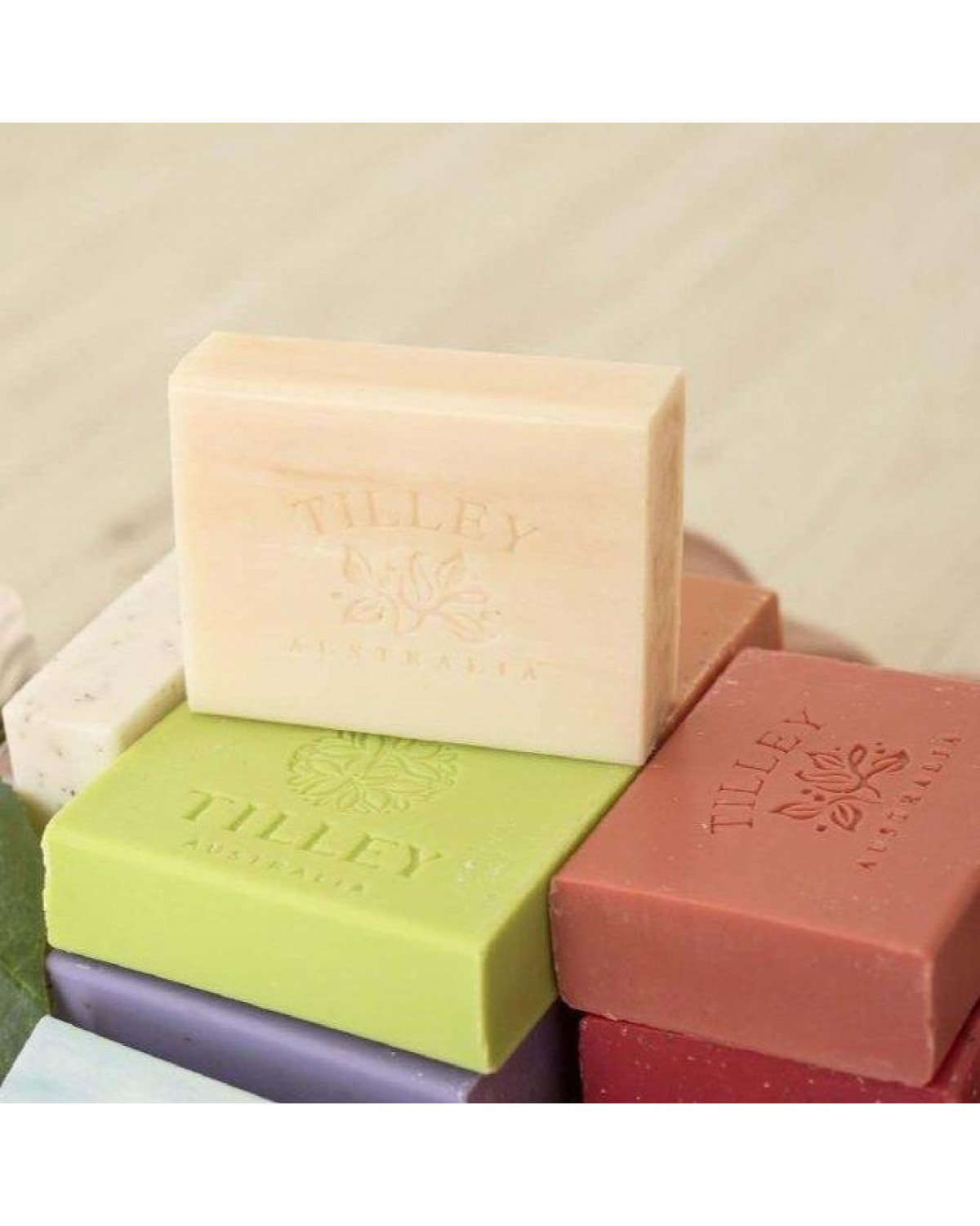 Tilley - White Marble Rainbow Soaps Gift Pack (10 x 50g) #FG0987-Streamline Sports