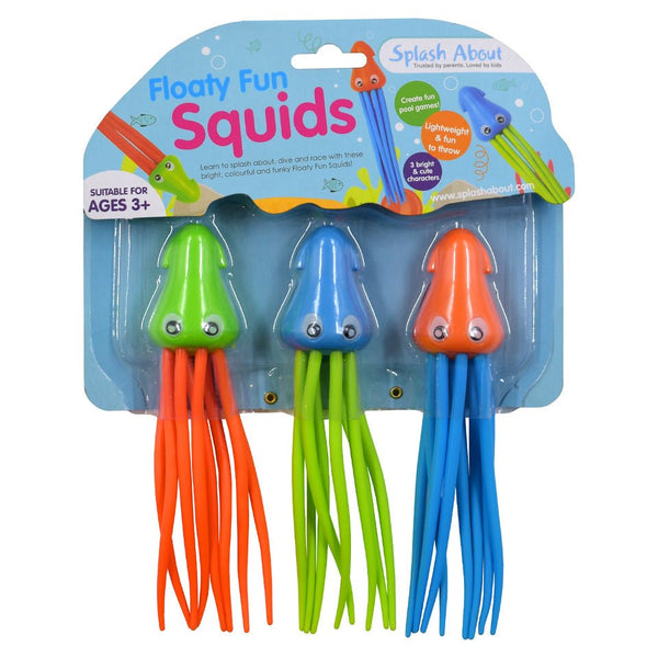 Floaty Fun Squid Dive Toys | Streamline Sports