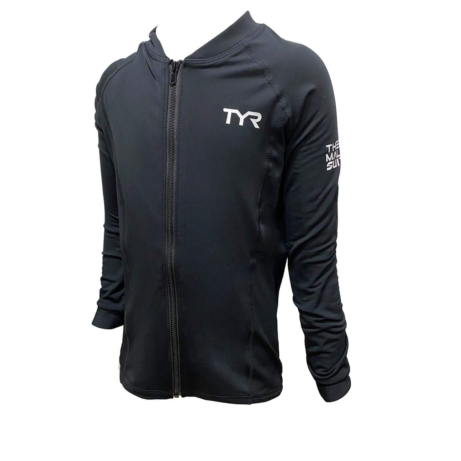 TYR - Thermal Top - Kids (TSK19074) - Black-Streamline Sports