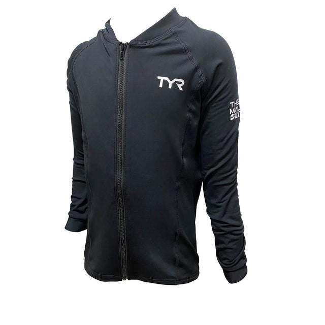 TYR - Thermal Top - Kids (TSK19074) - Black-Streamline Sports