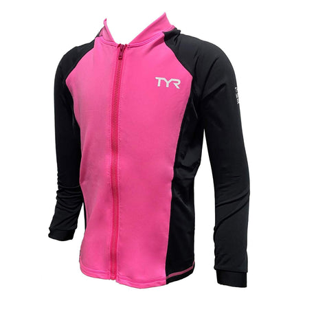 TYR - Thermal Top - Kids (TSK19074) Black/Pink-Streamline Sports