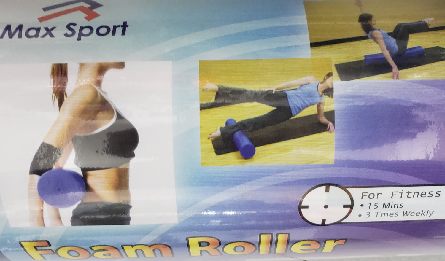 MAX SPORT - Foam Roller-Streamline Sports