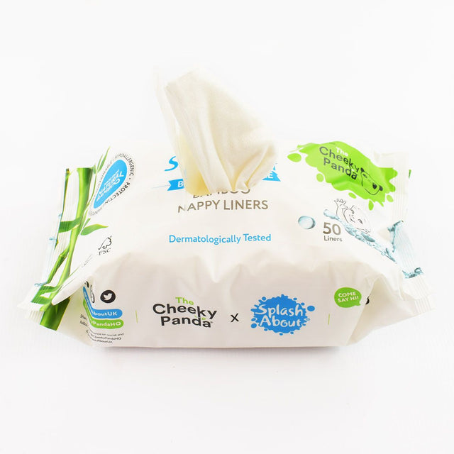 Nappy Liners (Pack of 50) - EXP. DATE 30/07/2025 (100% biodegradeable bamboo nonwoven)-Streamline Sports