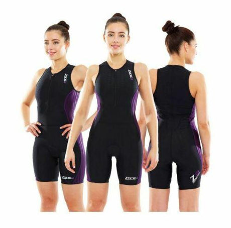 Zone3 - Womens Trisuit - Aquaflo (No exchange No refund)-Streamline Sports
