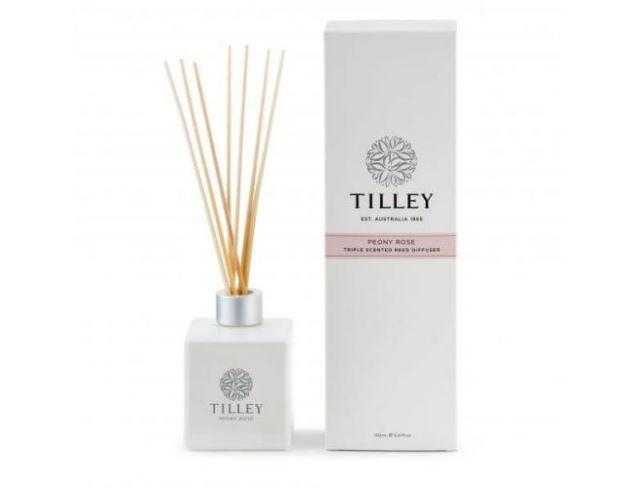 Tilley Aromatic Reed Diffuser 150mL Tilley Peony Rose 