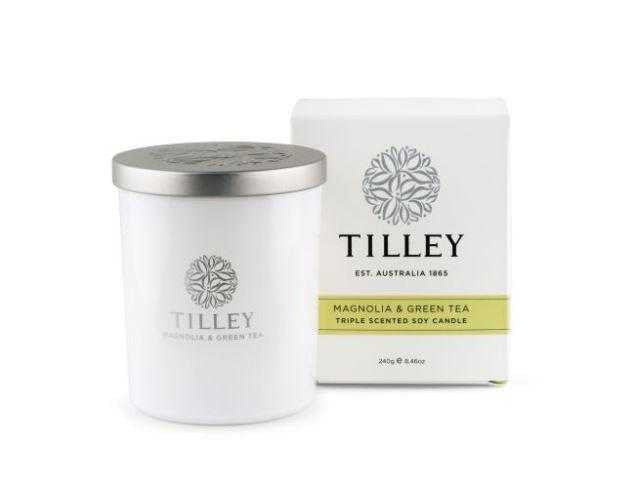 Tilley Candles 240g / 45 Hour Tilley Magnolia & Green Tea 