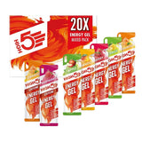 * NEW** Energy Gel Mixed Flavour 20 Pack (energy gel x16, energy gel caffeine x4)