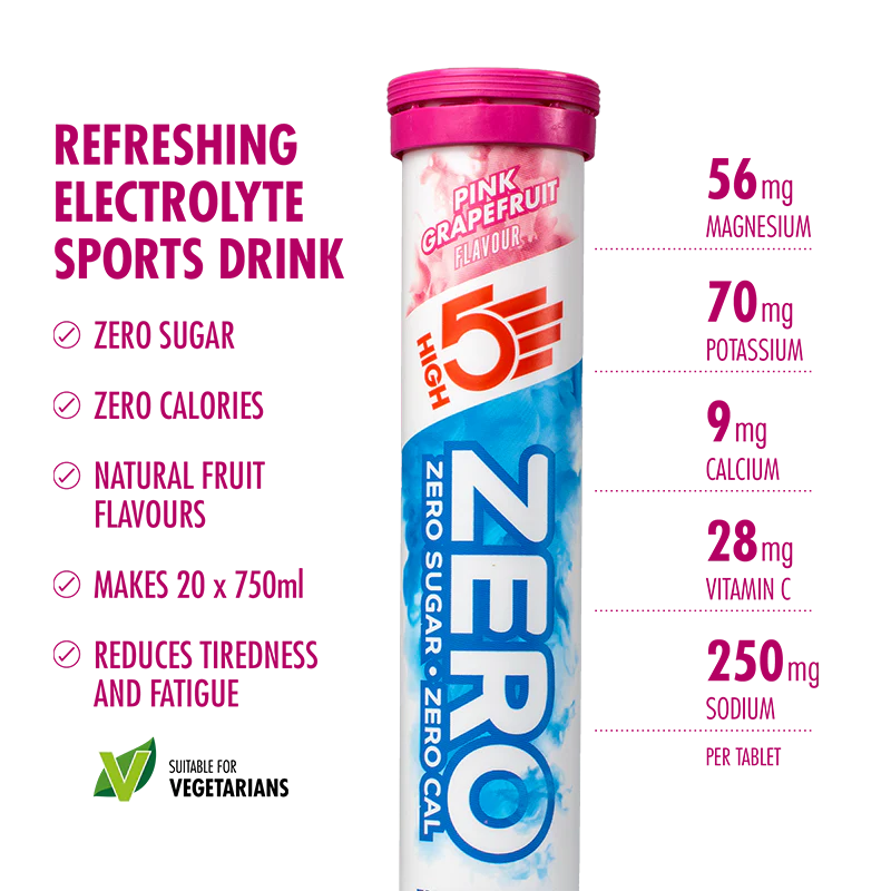 High5 - Zero Electrolyte Drink Tablets (20 tablets/tube)