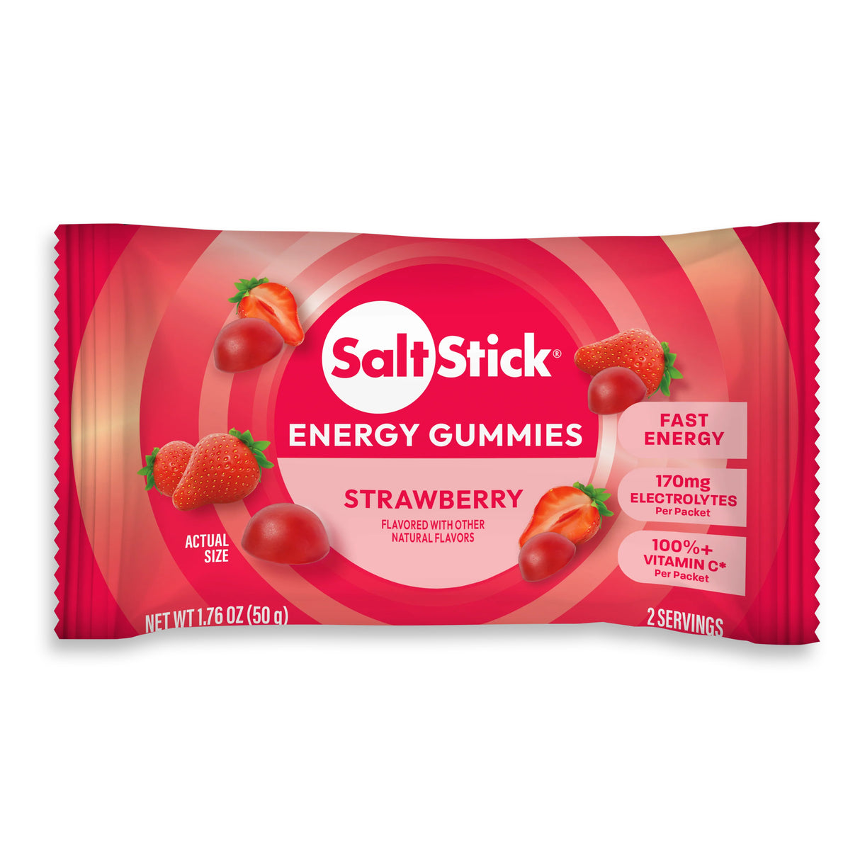 SaltStick Energy Gummies – Strawberry