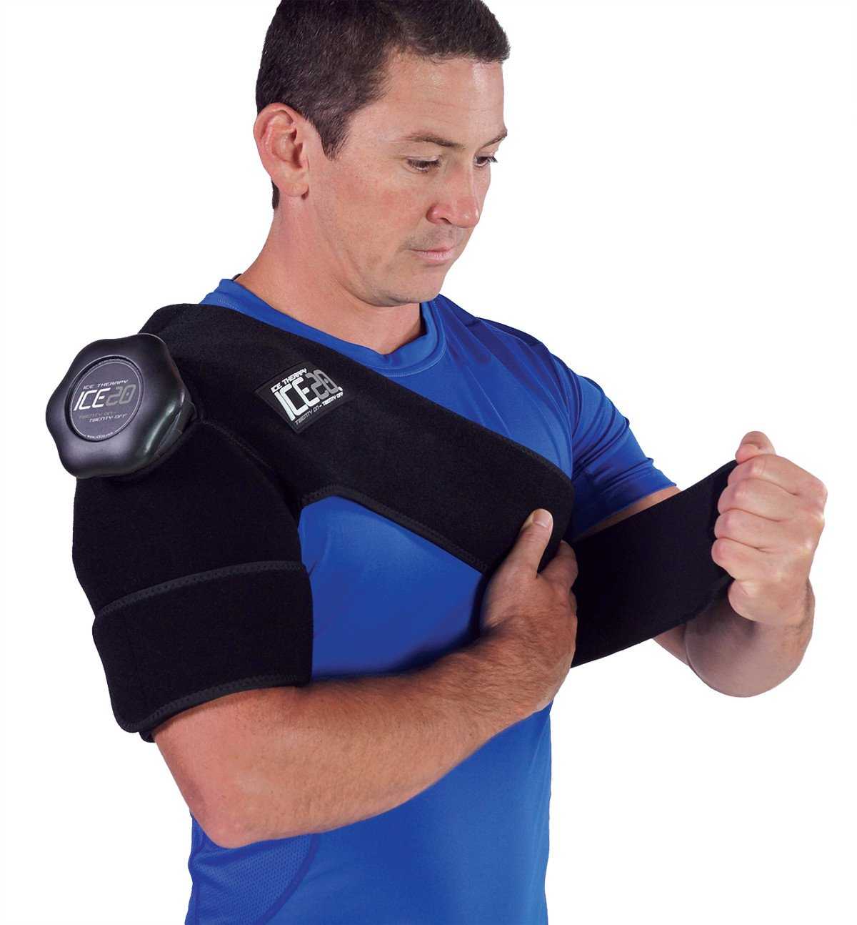 Single Shoulder - Ice Compression Wrap - (No Exchange and No Refund)-Streamline Sports