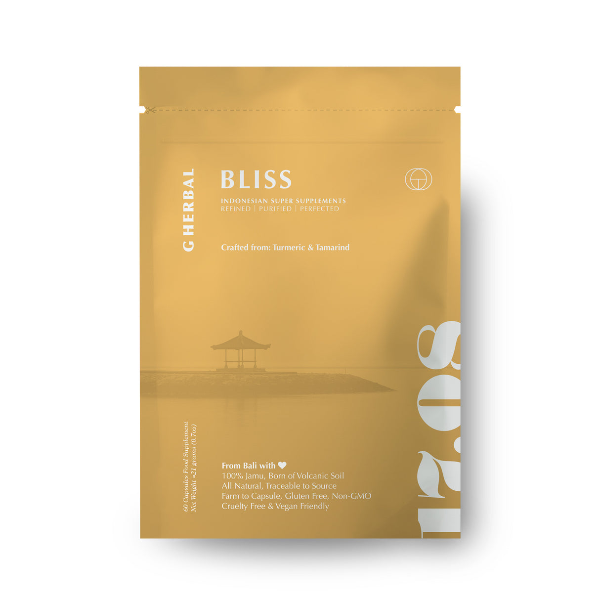 G Herbal BLISS (60 capsules) - Relax & Destress | Balance Hormones | Improve Focus