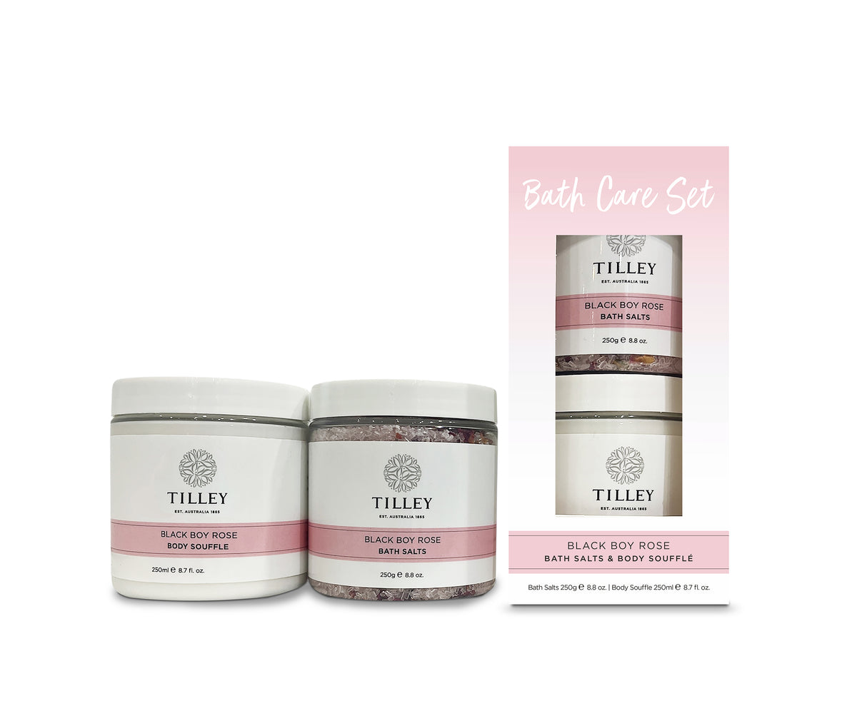 *NEW* Tilley - Bath Care Set - Bath Salts & Body Souffle