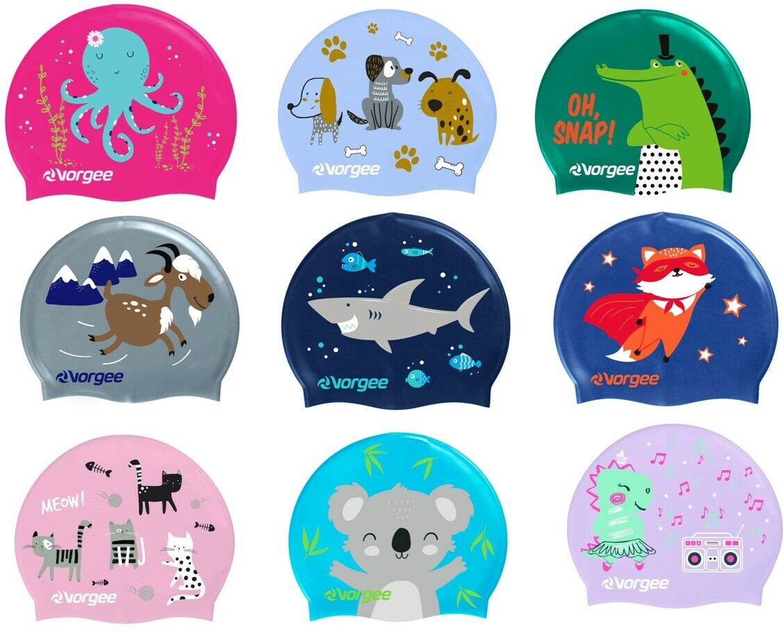 Vorgee Junior Swim Cap - Character