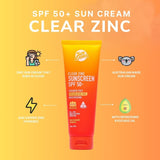 SUN ZAPPER - Clear Zinc Sunscreen SPF50+ (100ml)