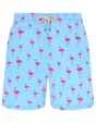 Sandbar Embroidered Mens Swim Shorts - Pink Flamingo | Streamline Sports