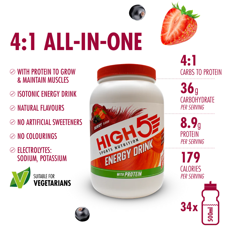 High5 - Energy Drink with Protein (1.6kg)