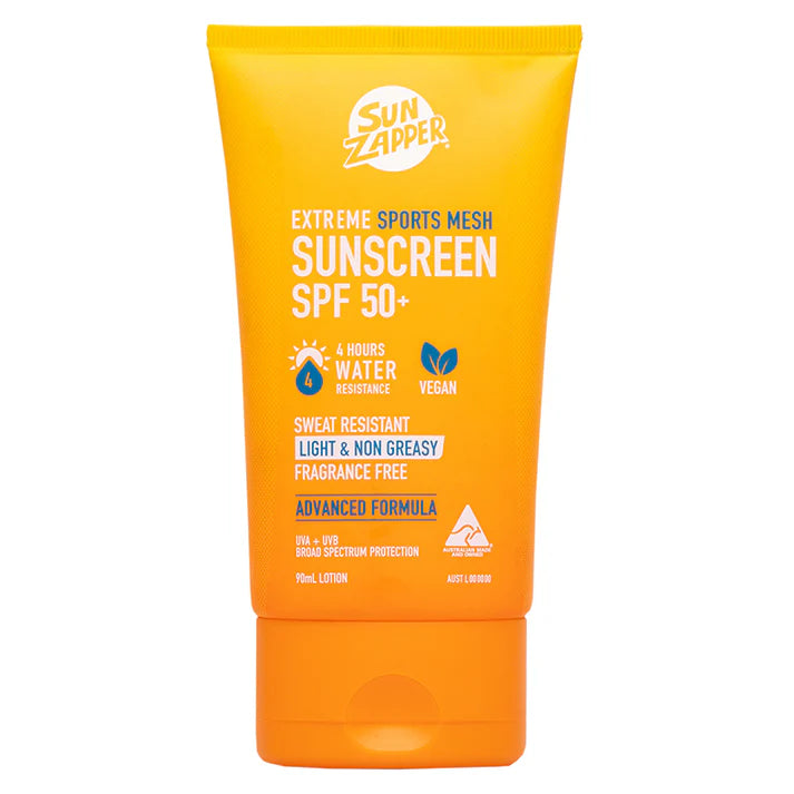SUN ZAPPER - Extreme Sports Mesh Sunscreen Lotion SPF50+-Streamline Sports