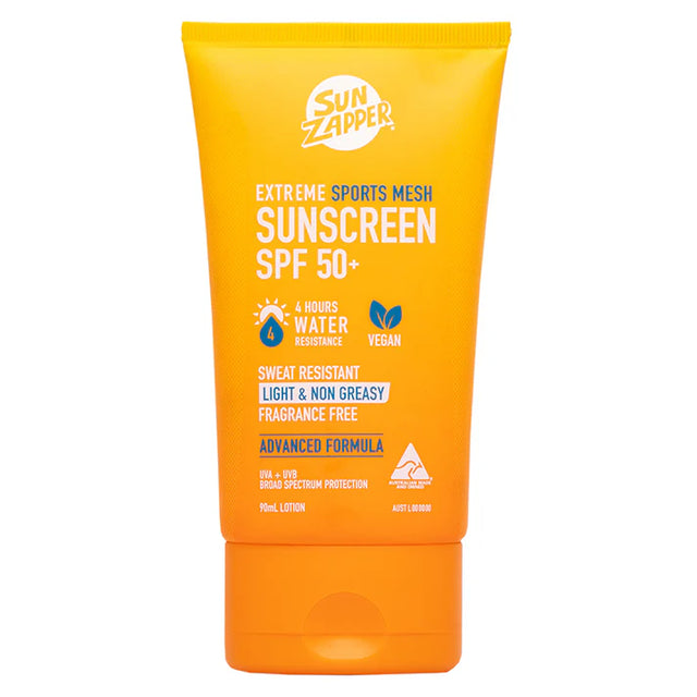 SUN ZAPPER - Extreme Sports Mesh Sunscreen Lotion SPF50+-Streamline Sports
