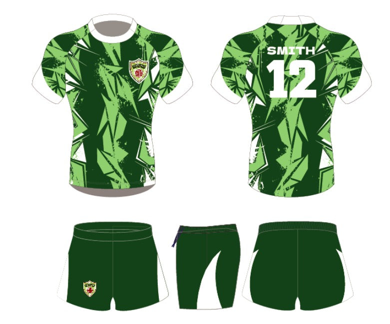 HKCA Po Leung Kuk School Football Shirt & Shorts