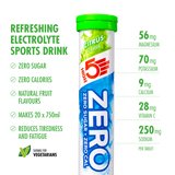 ZERO - 電解質飲料片（20片/管）