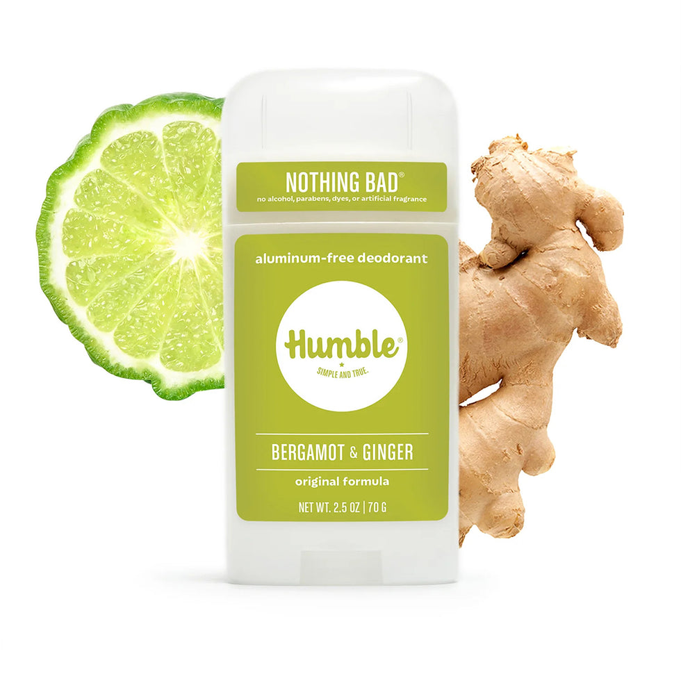 Humble Brands - Bergamot & Ginger Natural Deodorant