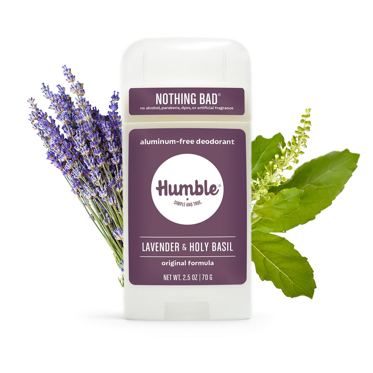 Humble Brands - Lavender & Holy Basil Natural Deodorant